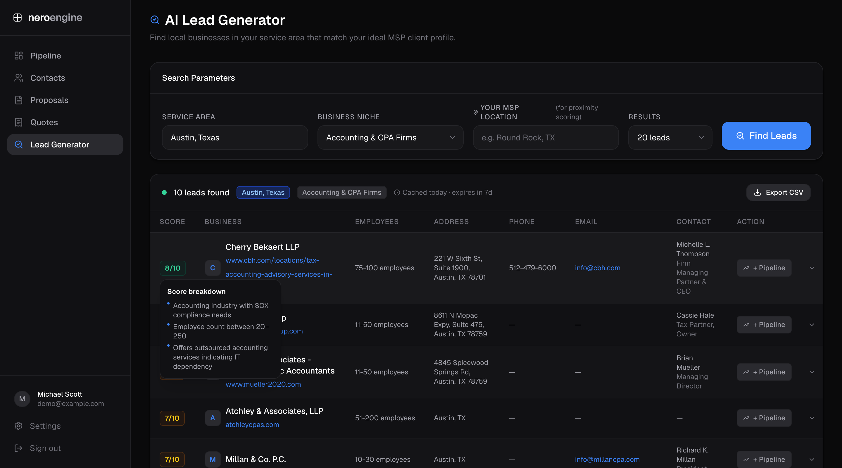 AI Lead Generation