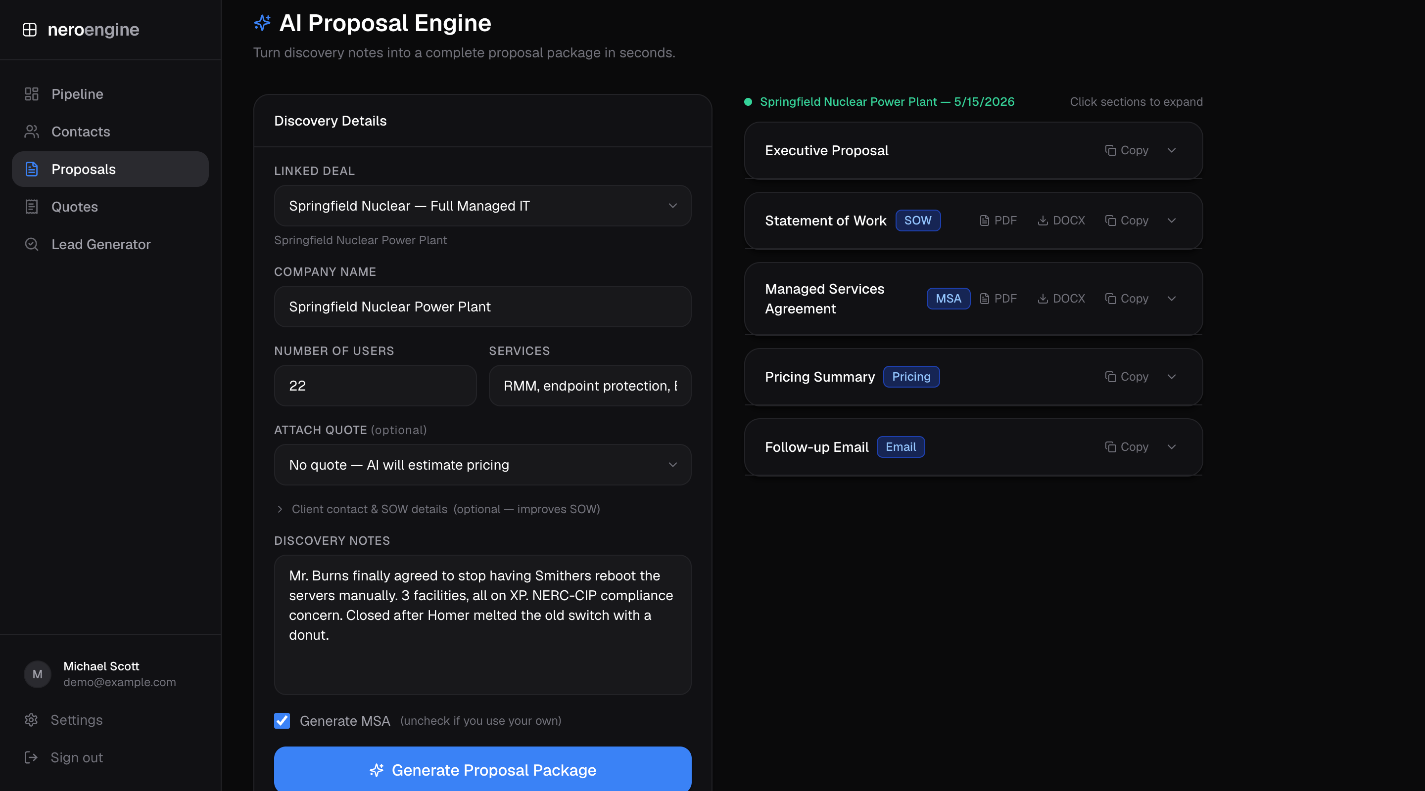 AI Proposals